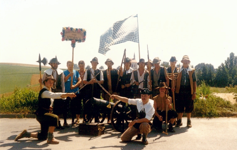 Bauernkämpfergruppe im Jahr 1986