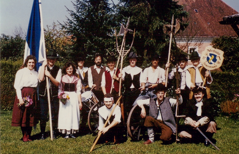 Bauernkämpfergruppe im Jahr 1987