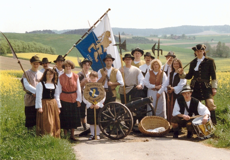 Bauernkämpfergruppe im Jahr 1993