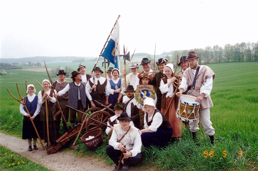 Bauernkämpfergruppe im Jahr 1998